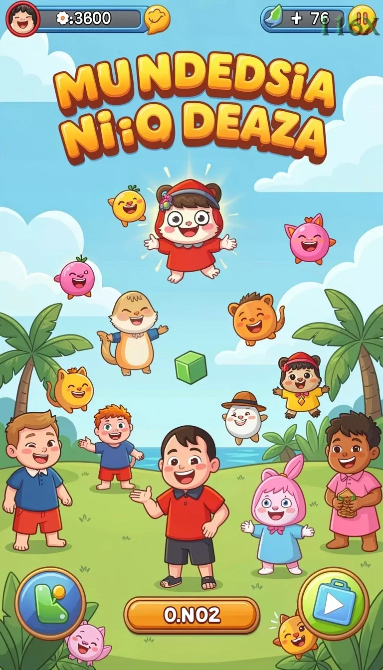 Cuplikan layar 4P4P — menu navigasi